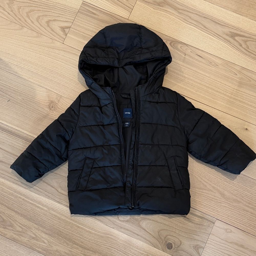 BabyGap Black Kids Puffer Coat